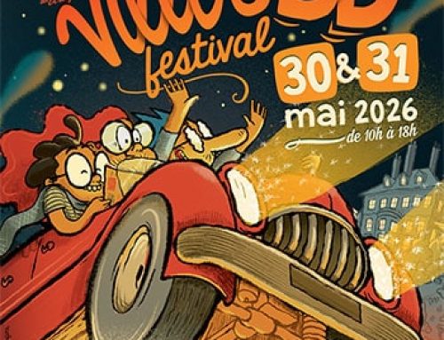Festival Villers BD 2026 illustration affiche automobile