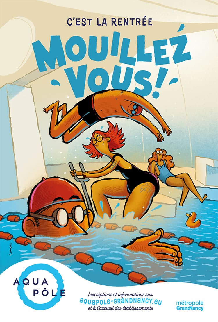 Aquapôle – C’est la rentrée, mouillez-vous ! – Grand Nancy