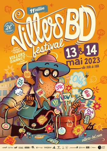 Villers BD 2023 illustration affiche