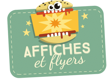 Affiches et flyers par Fabien Veançon graphiste illustrateur sur Station-V