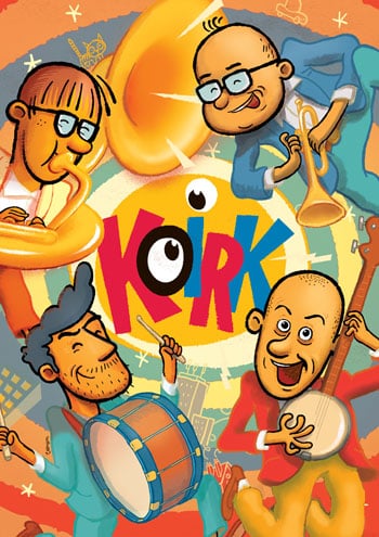 KOIRK | affiche musique jeunesse