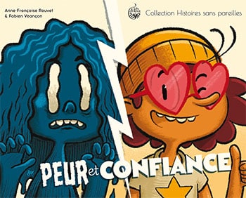 Peur et Confiance : illustration édition jeunesse