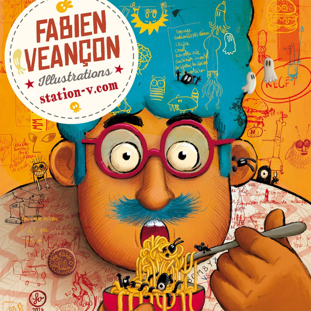 Fabien Veançon graphiste illustrateur à Nancy